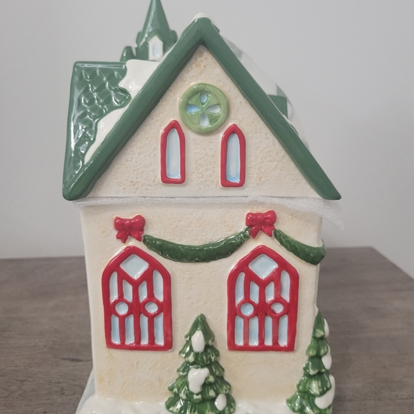 The Ridgefield Home Holiday Time Cookie Jar Canister - Picture 6 of 6